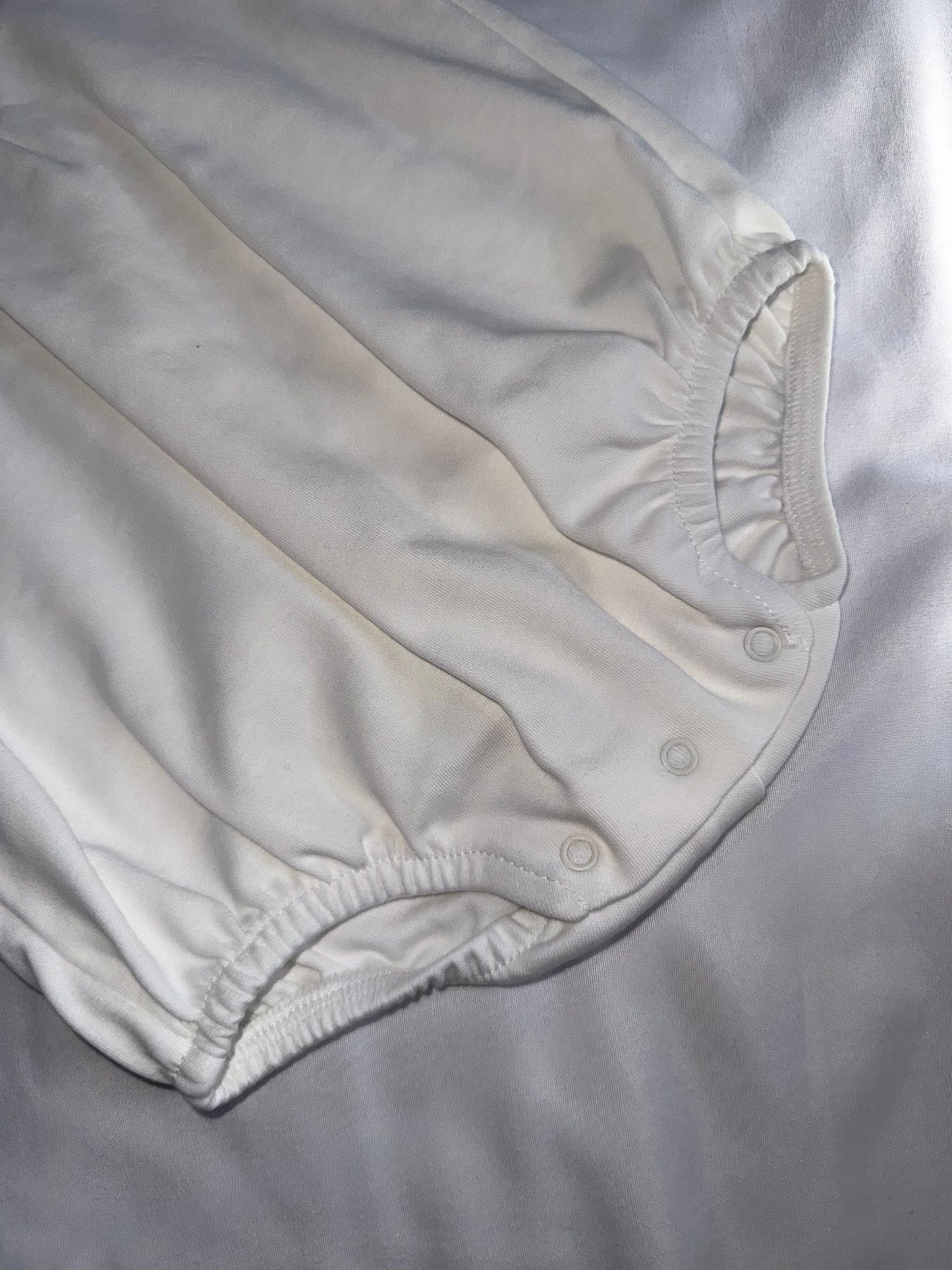 PEX Smocked Ivory Romper